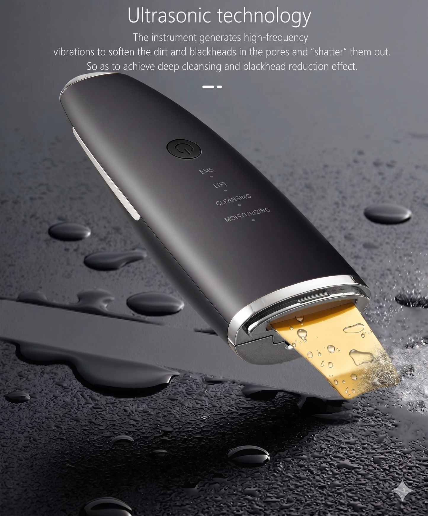 The Glow Shovel 24K Ultrasonic Pore Extractor & Serum Infuser